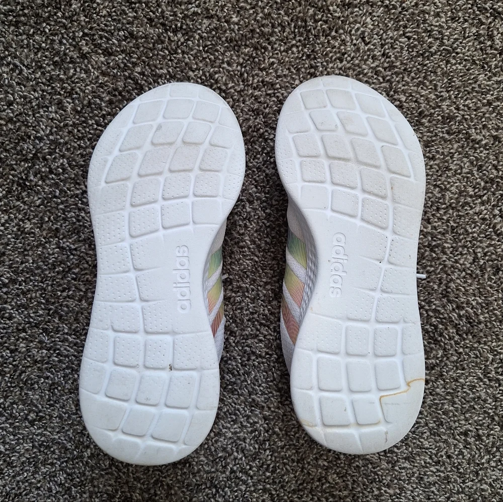 ADIDAS Puremotion Womens White Multi Size 8 - Picture 7 of 12